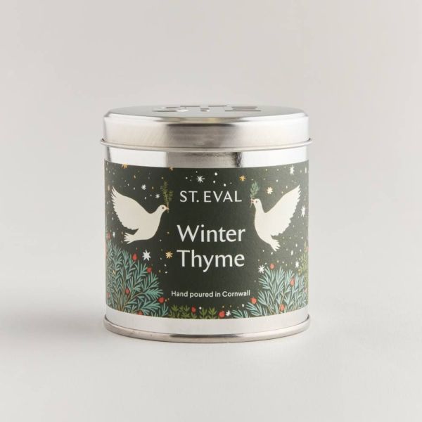 Christmas Candle Tin - Winter Thyme